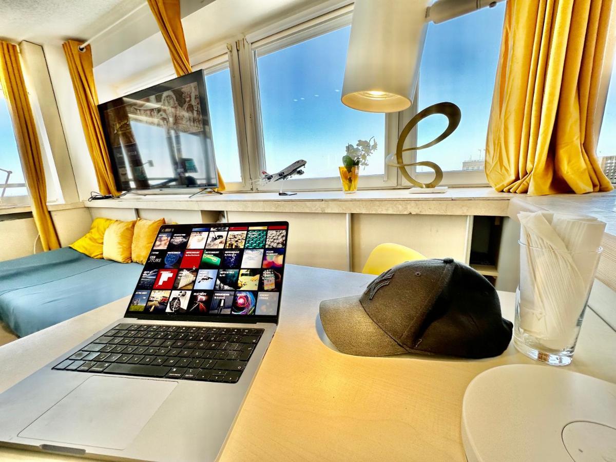 Sun Clima/Ac Metro X2 Fast Wifi 500 Mbs 70'Tv Netflix Appletv Hbo Apartment Warsaw Ngoại thất bức ảnh