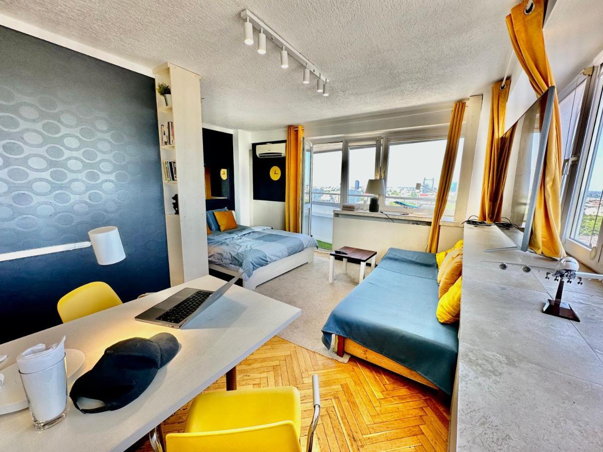 Sun Clima/Ac Metro X2 Fast Wifi 500 Mbs 70'Tv Netflix Appletv Hbo Apartment Warsaw Ngoại thất bức ảnh